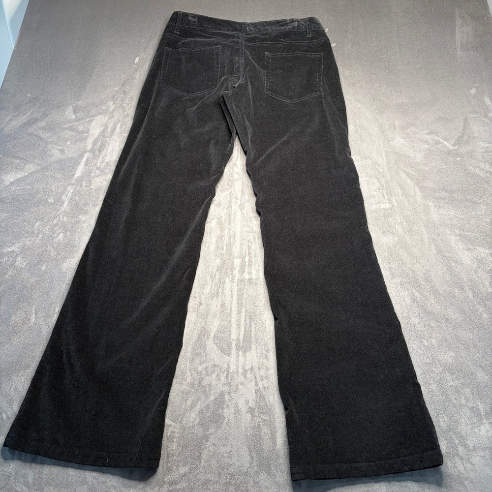 Vtg Y2K The Limited Corduroy Pants Women 6 Drew Fit Black Stretch Bootcut Preppy - Picture 2 of 13